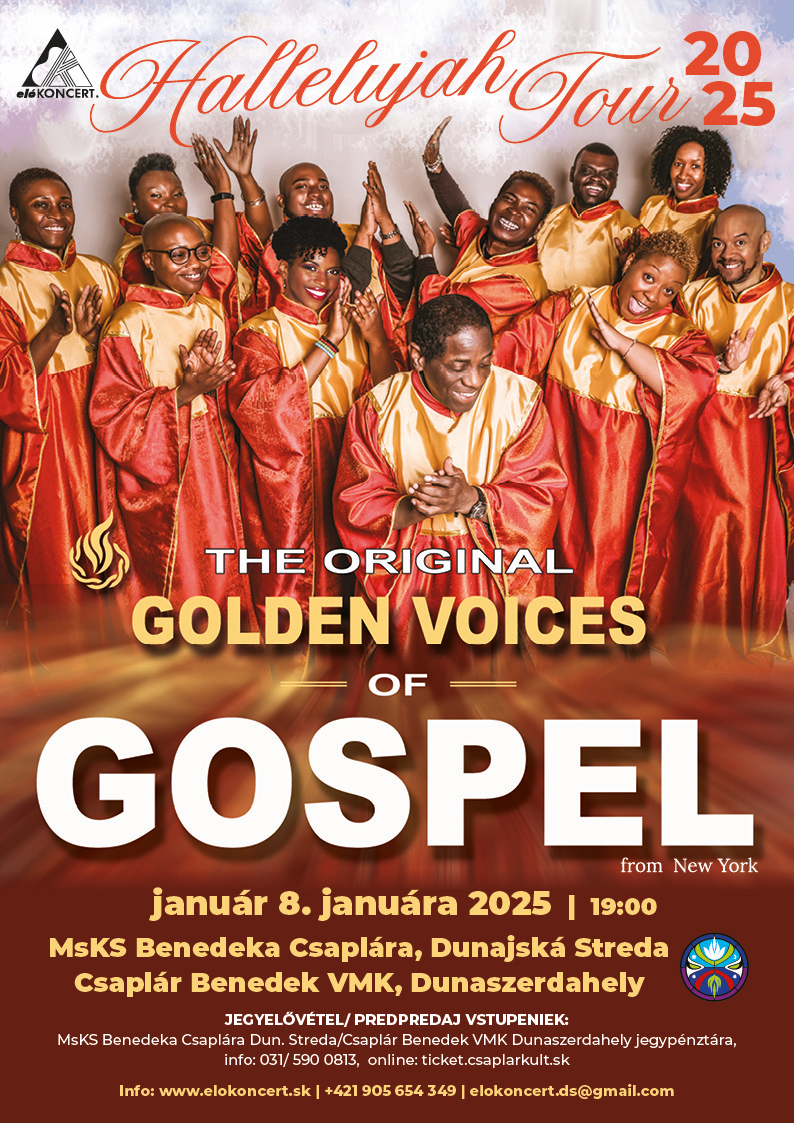 The original Golden Voices of Gospel - HALLELUJAH TOUR 2025